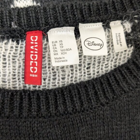 Disney x Divided Minnie Mouse Polka Dot Knit Sweater - Picture 6 of 7